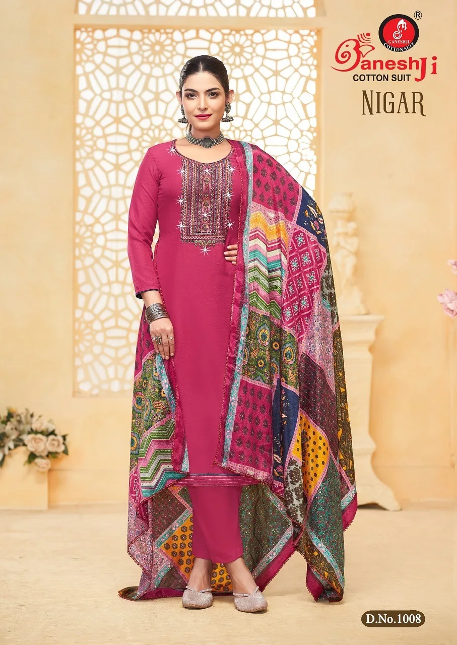GANESH JI NIGAR VOL 1 RAYON EMBROIDERY SUITS 14.jpg