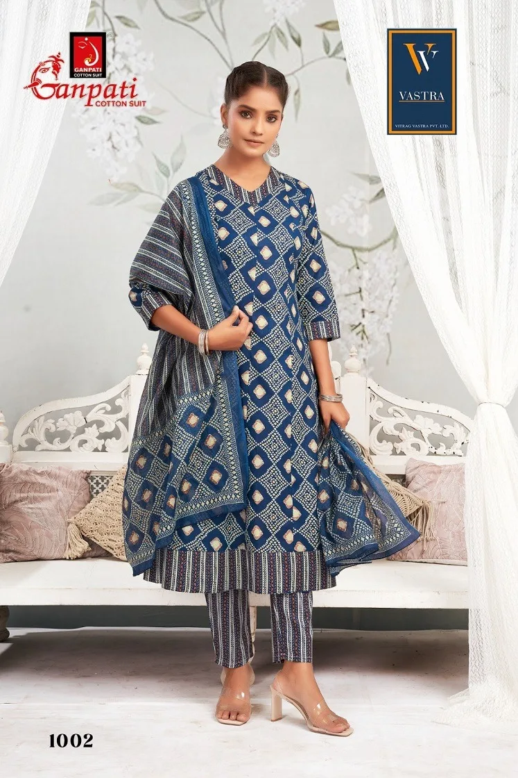 GANPATI ANARKALI VOL 1 COTTON PRINTED SUITS 13.jpg