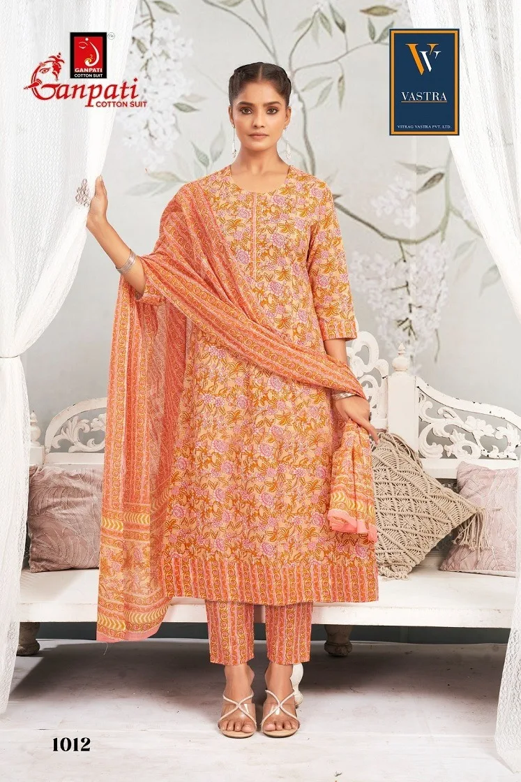 GANPATI ANARKALI VOL 1 COTTON PRINTED SUITS 7.jpg