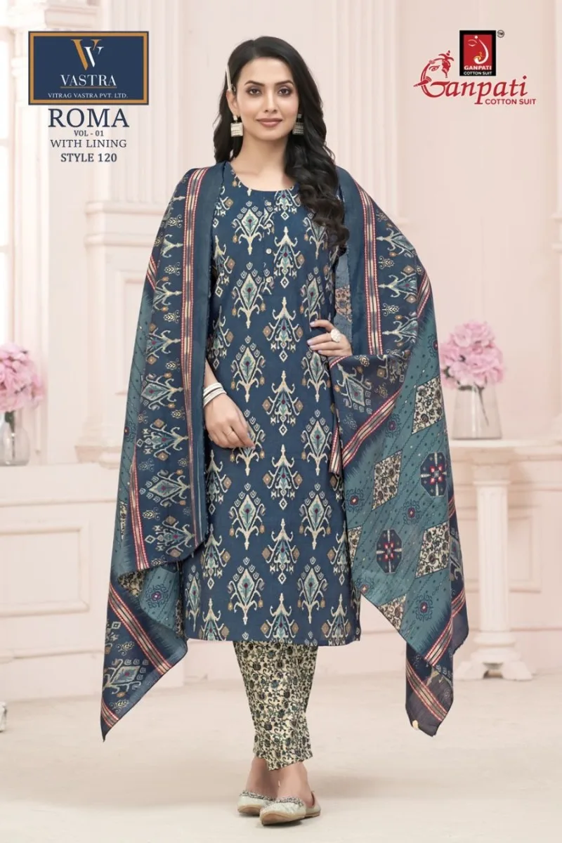 GANPATI ROMA VOL 1 READYMADE COTTON SUITS 12.jpg