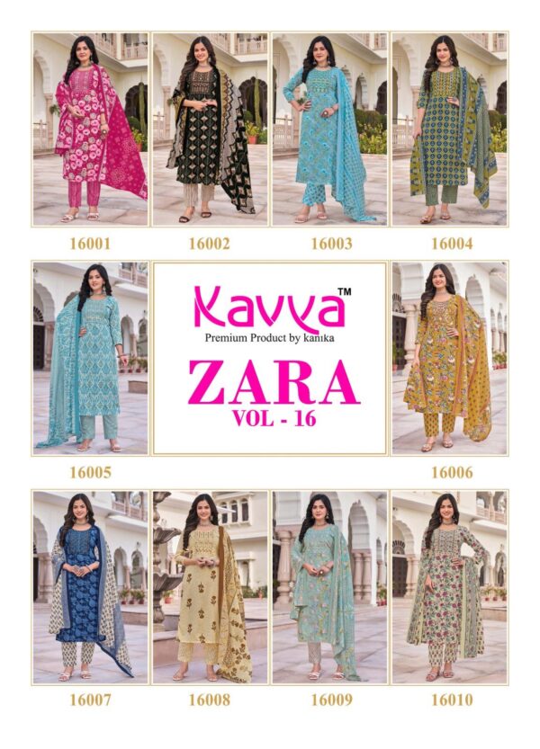 KAVYA ZARA VOL 16 COTTON READYMADE KURTIS 3.jpg