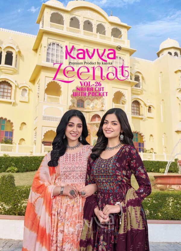 KAVYA ZEENAT VOL 26 COTTON PRINTED READYMADE KURTI 13 1.jpg