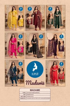 KAYA KURTI MADAME ROMAN SILK READYMADE KURTI 1.jpg