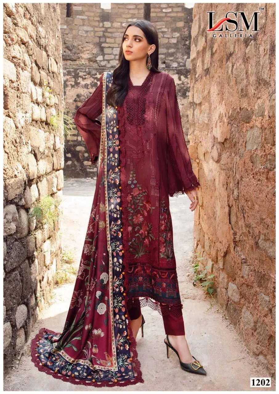 LSM GALLERIA PARIAN DREAM VOL 12 LAWN SUITS LATEST 2025 Rehmat Boutique LSM GALLERIA PARIAN DREAM VOL 12 LAWN SUITS LSM GALLERIA PARIAN DREAM VOL 12 LAWN SUITS 1.jpg