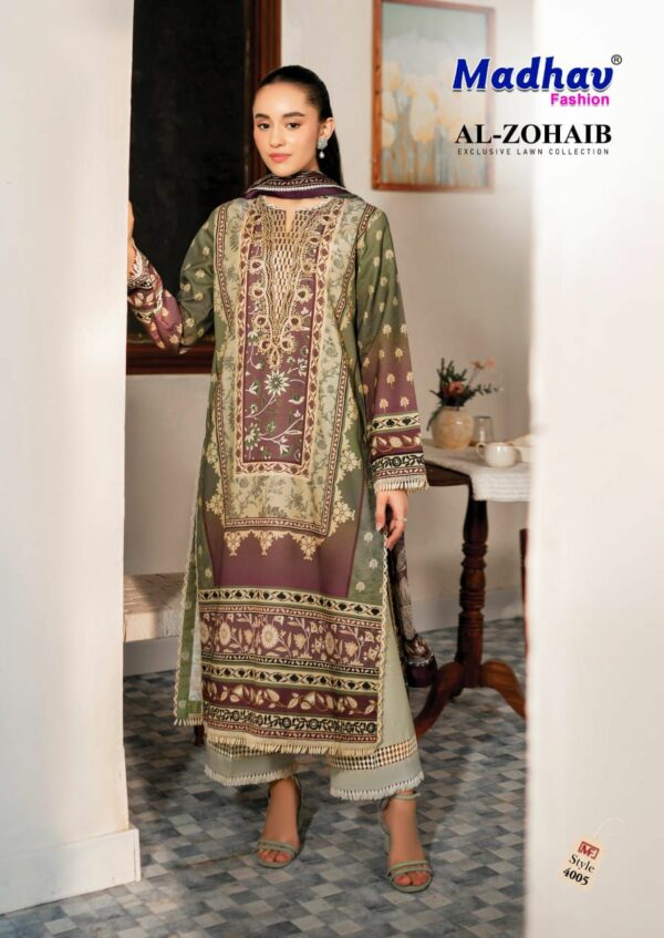 MADHAV FASHION AL ZOHAIB VOL 4 PURE LAWN SUITS 1.jpg