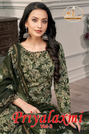 MISS WORLD PRIYALAXMI VOL 3 COTTON PRINTED SUITS 1.jpg
