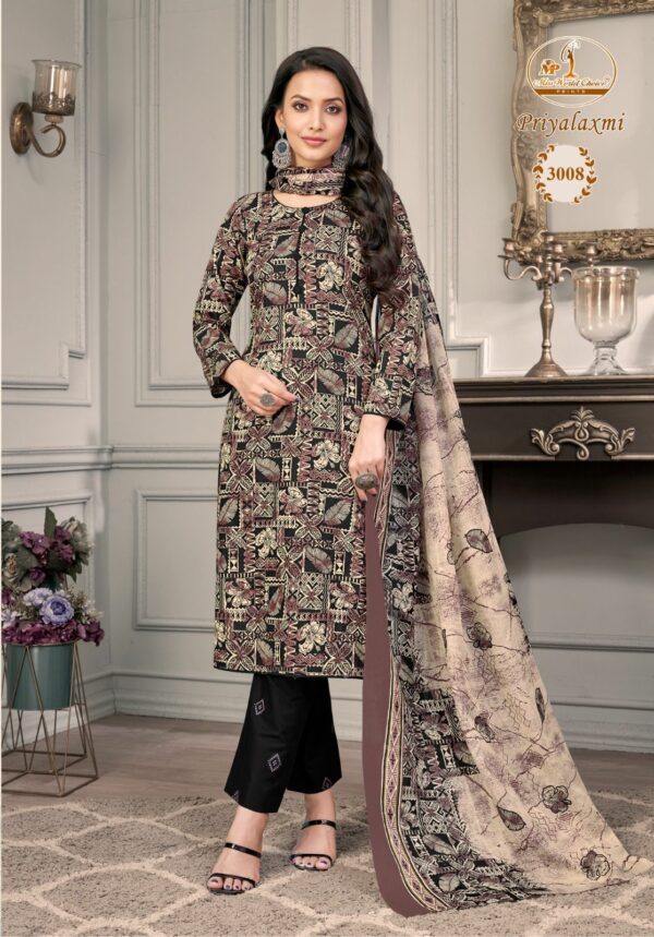 MISS WORLD PRIYALAXMI VOL 3 COTTON PRINTED SUITS 5.jpg