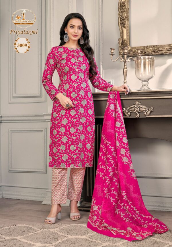 MISS WORLD PRIYALAXMI VOL 3 COTTON PRINTED SUITS 8.jpg