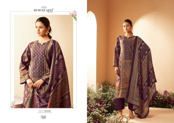 MUMTAZ ARTS NAYAAB VOL 3 VISCOSE MUSLIN SUITS 1.jpg