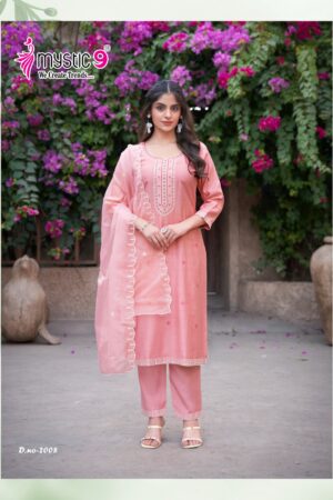 MYSTIC 9 FLORA VOL 2 VISCOSE EMBROIDERY READYMADE KURTI 1.jpg