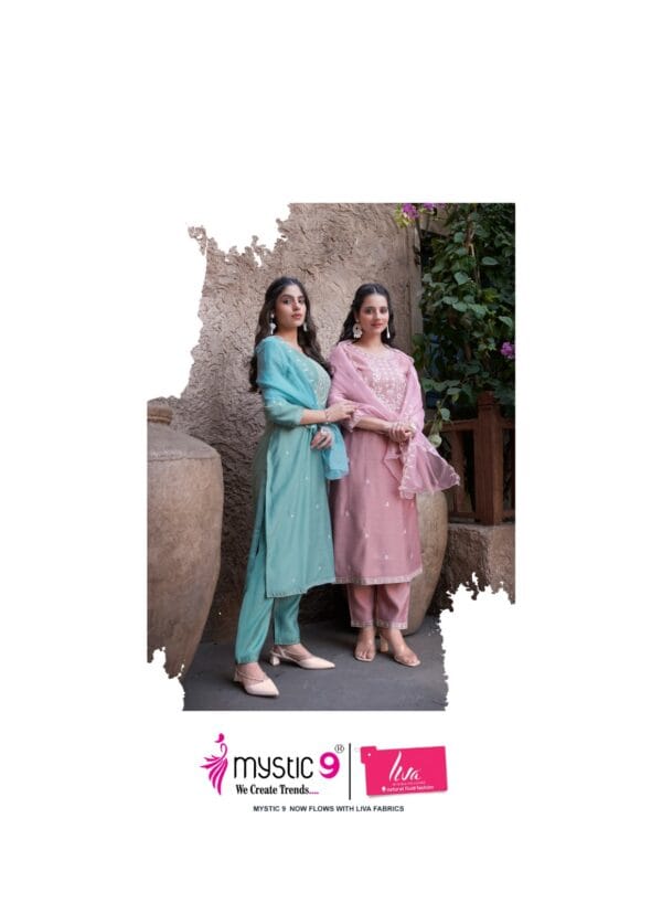 MYSTIC 9 FLORA VOL 2 VISCOSE EMBROIDERY READYMADE KURTI 3.jpg