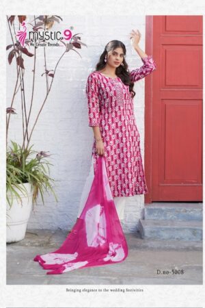 MYSTIC 9 NISHA VOL 5 COTTON PRINTED KURTI CATALOGUE 1.jpg