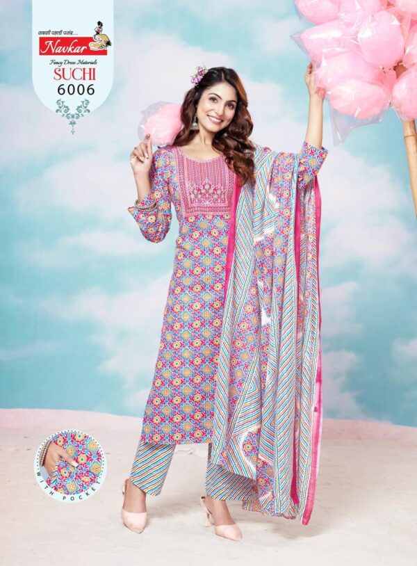 NAVKAR SUCHI VOL 6 COTTON PRINTED READYMADE KURTI 6.jpg