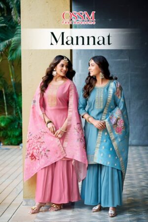 OSSM MANNAT VISCOSE ROMAN SILK READYMADE KURTI 3.jpg