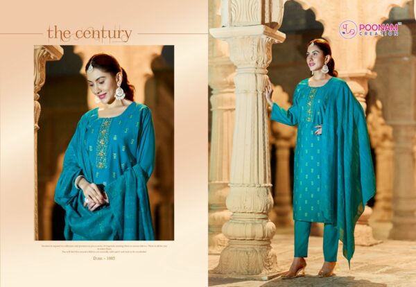 POONAM CREATION MUMTAAZ ROMAN SILK READYMADE KURTI 6.jpg