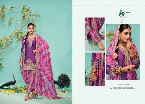 RADHA TRENDZ JASPREET HEAVY CHINNON SUITS 2.jpg