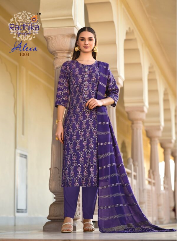 RADHIKA LIFESTYLE ALEXA VOL 1 SILK READYMADE KURTI 5.jpg