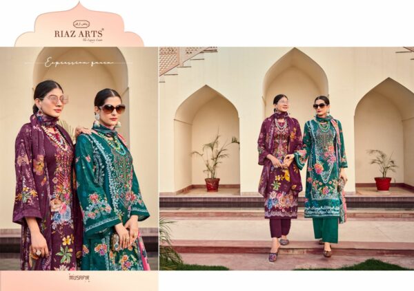 RIAZ ARTS MUSAFIR VOL 15 PURE LAWN KARACHI SUITS 12.jpg