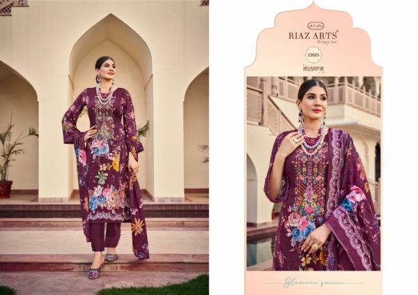 RIAZ ARTS MUSAFIR VOL 15 PURE LAWN KARACHI SUITS 13.jpg