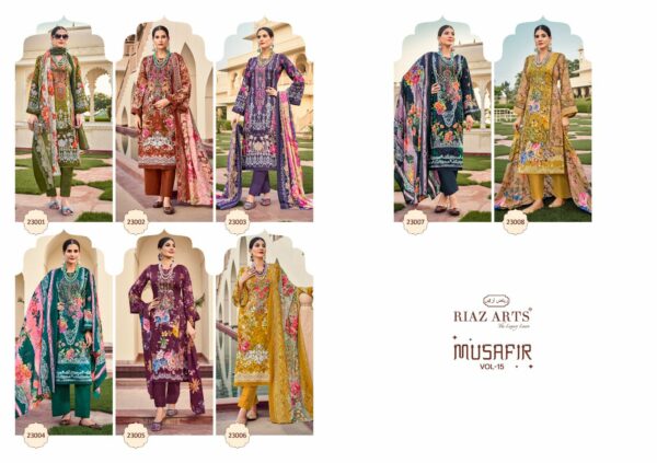 RIAZ ARTS MUSAFIR VOL 15 PURE LAWN KARACHI SUITS 4.jpg