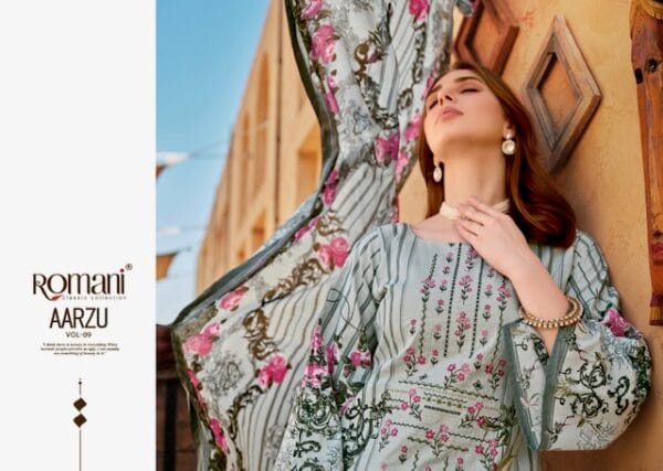 ROMANI AARZU VOL 9 PURE COTTON SUITS CATALOGUE 11.jpg