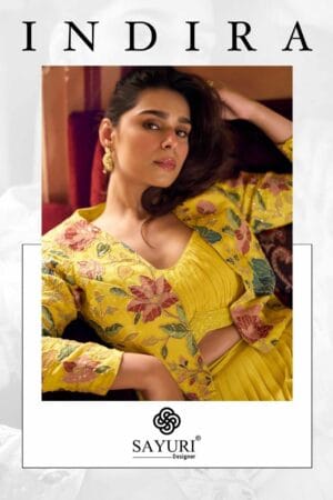 SAYURI DESIGNER INDIRA FABULOUS WESTERN STYLE NEW WEDDING CATALOGUE 2025 (1)