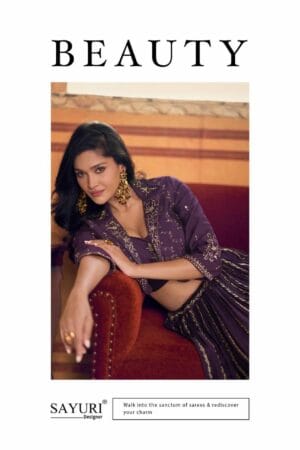 SAYURI DESIGNER INDIRA FABULOUS WESTERN STYLE NEW WEDDING CATALOGUE 2025 (8)