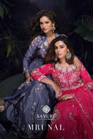 SAYURI DESIGNER MRUNAL FABULOUS DESGINER GOWN (2)