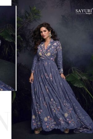 SAYURI DESIGNER MRUNAL FABULOUS DESGINER GOWN (3)