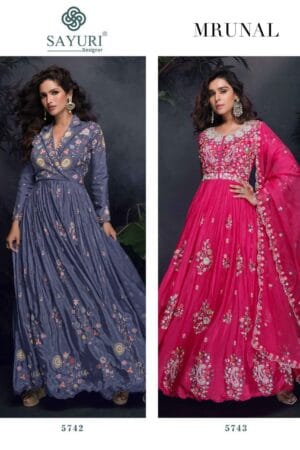 SAYURI DESIGNER MRUNAL FABULOUS DESGINER GOWN (9)