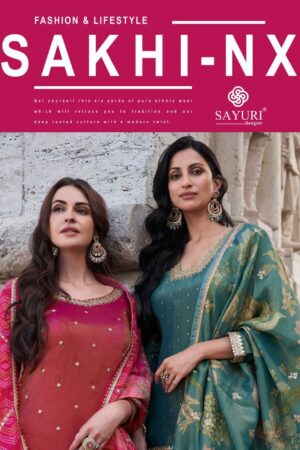 SAYURI DESIGNER SAKHI NX DESIGNER CHINNON SUITS 9.jpg