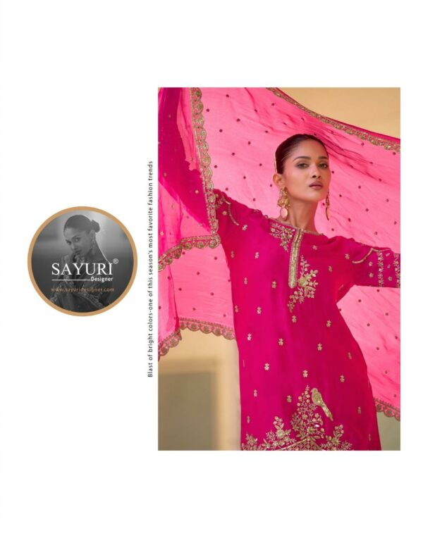 SAYURI DESIGNER SIYA ORGANZA SILK FANCY SUITS 11.jpg