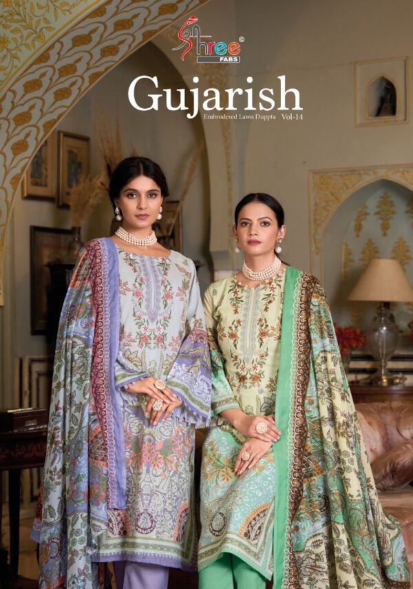 SHREE FABS GUJARISH VOL 14 NX PAKISTANI SUITS 9.jpg