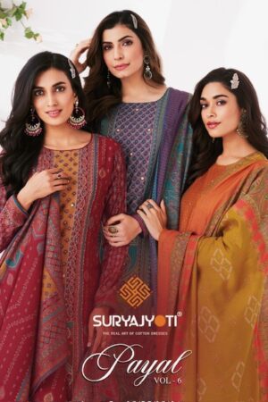 SURYAJYOTI PAYAL VOL 6 PURE MODAL SUITS CATALOGUE 11.jpg