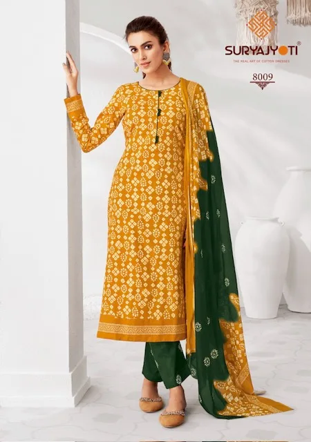 SURYAJYOTI PEHNAVA VOL 8 COTTON PRINTED SUIT WHOLESALER 2.jpg