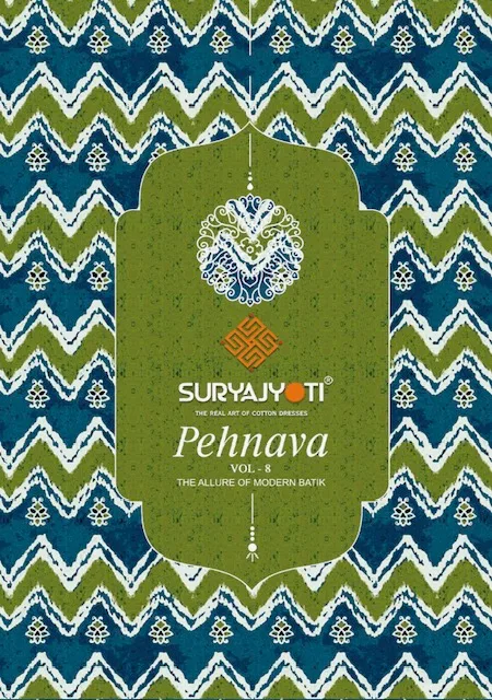 SURYAJYOTI PEHNAVA VOL 8 COTTON PRINTED SUIT WHOLESALER 6 1.jpg
