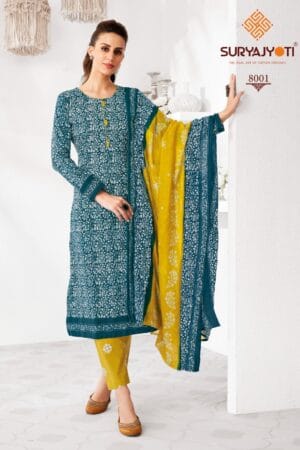 SURYAJYOTI PEHNAVA VOL 8 COTTON READYMADE SUITS 1.jpg