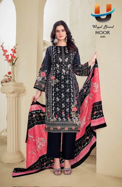 UZMA FASHION NOOR COTTON KARACHI SUITS CATALOG 16.jpg