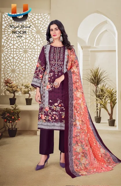 UZMA FASHION NOOR COTTON KARACHI SUITS CATALOG 7.jpg