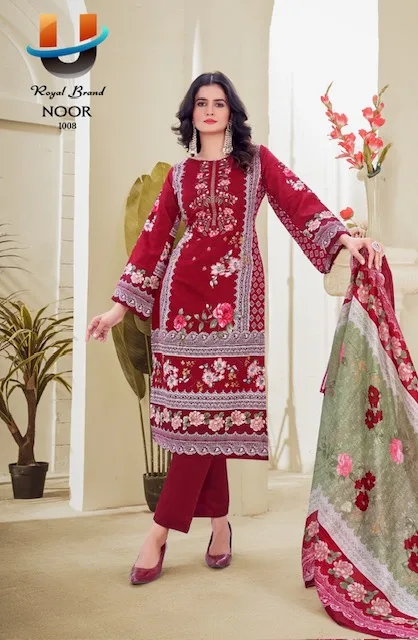 UZMA FASHION NOOR COTTON KARACHI SUITS CATALOG 8.jpg