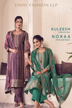 VINAY KULEESH NORAA SILK JACQUARD SUITS CATALOG 1.jpg