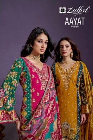 ZULFAT AAYAT VOL 10 PURE VISCOSE REYON SUITS 11.jpg