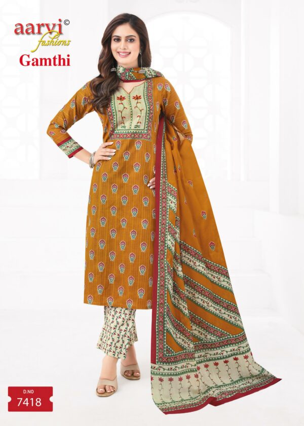 AARVI FASHION GAMTHI VOL 8 COTTON SUITS SUPPLIER 12.jpg