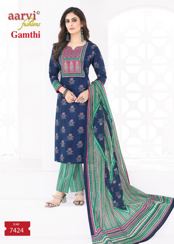 AARVI FASHION GAMTHI VOL 8 COTTON SUITS SUPPLIER 15.jpg