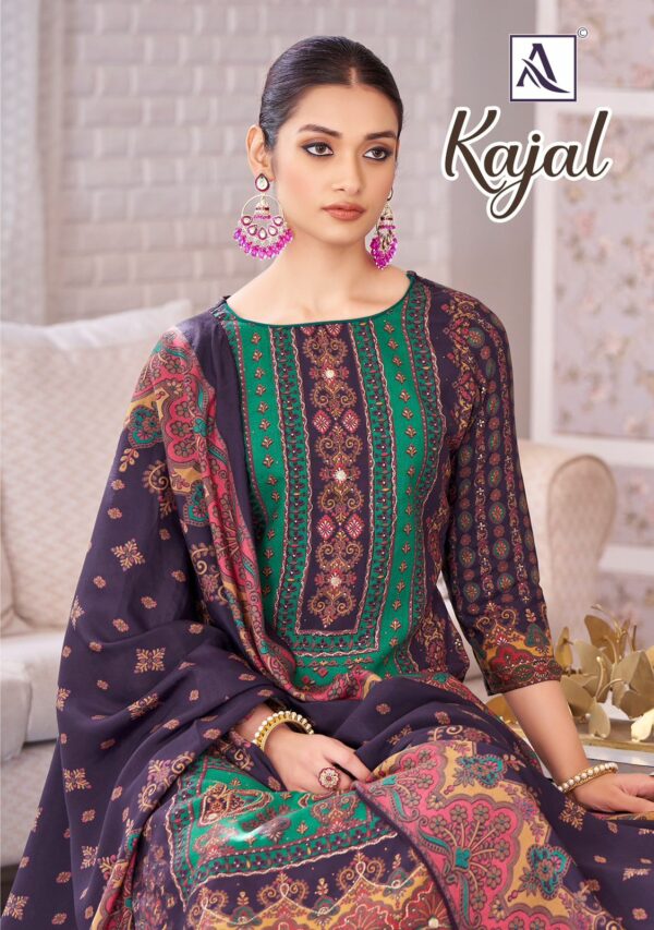 ALOK SUIT KAJAL PURE VISCOSE REYON SUITS CATALOG 14.jpg