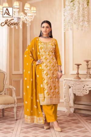 ALOK SUIT KINNI MUSLIN DESIGNER SUITS CATLOGUE 1.jpg