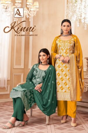 ALOK SUIT KINNI MUSLIN DESIGNER SUITS CATLOGUE 4.jpg