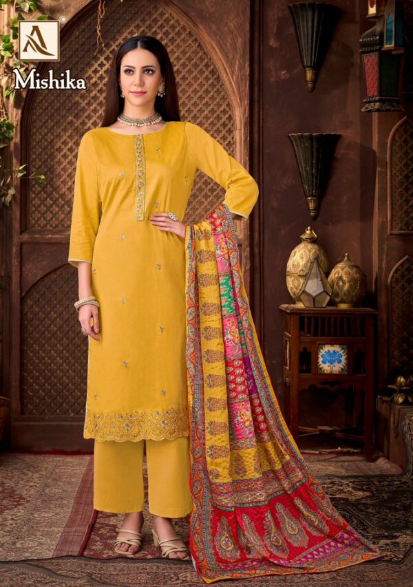 ALOK SUIT MISHIKA EMBROIDERY SALWAR SUITS CATALOG 9.jpg