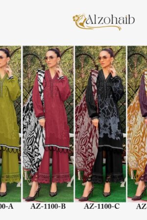 ALZOHAIB D.NO 1100 COTTON PRINTED SUITS CATALOGUE 1.jpg