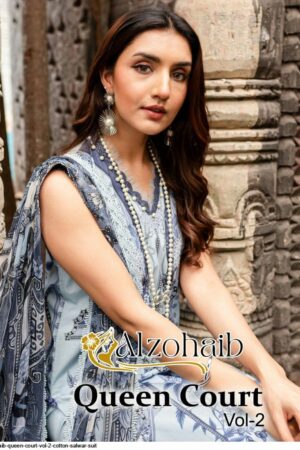 ALZOHAIB QUEEN COURT VOL 2 COTTON PAKISTANI SUITS 7.jpg